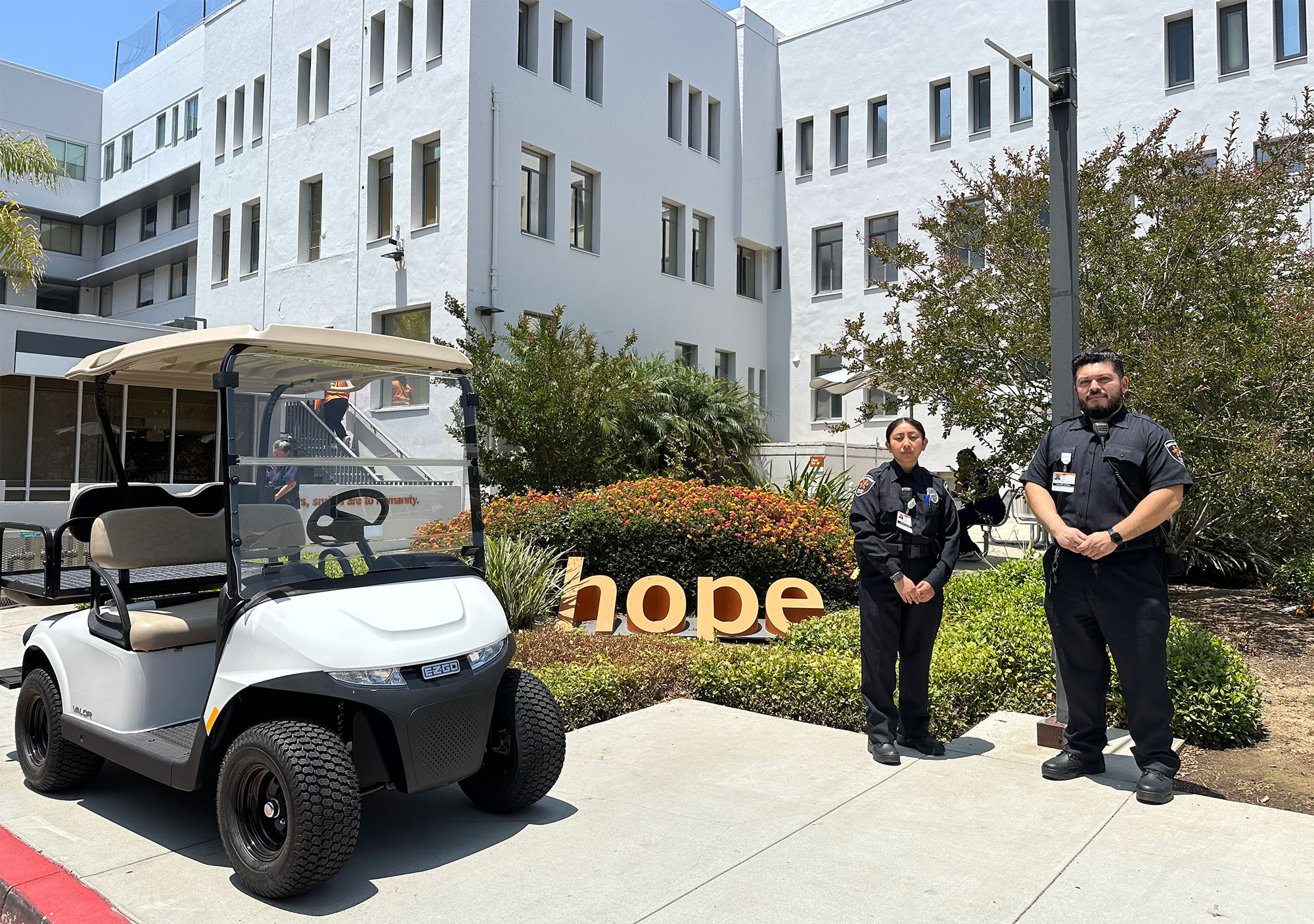 Golf Cart for Security Team